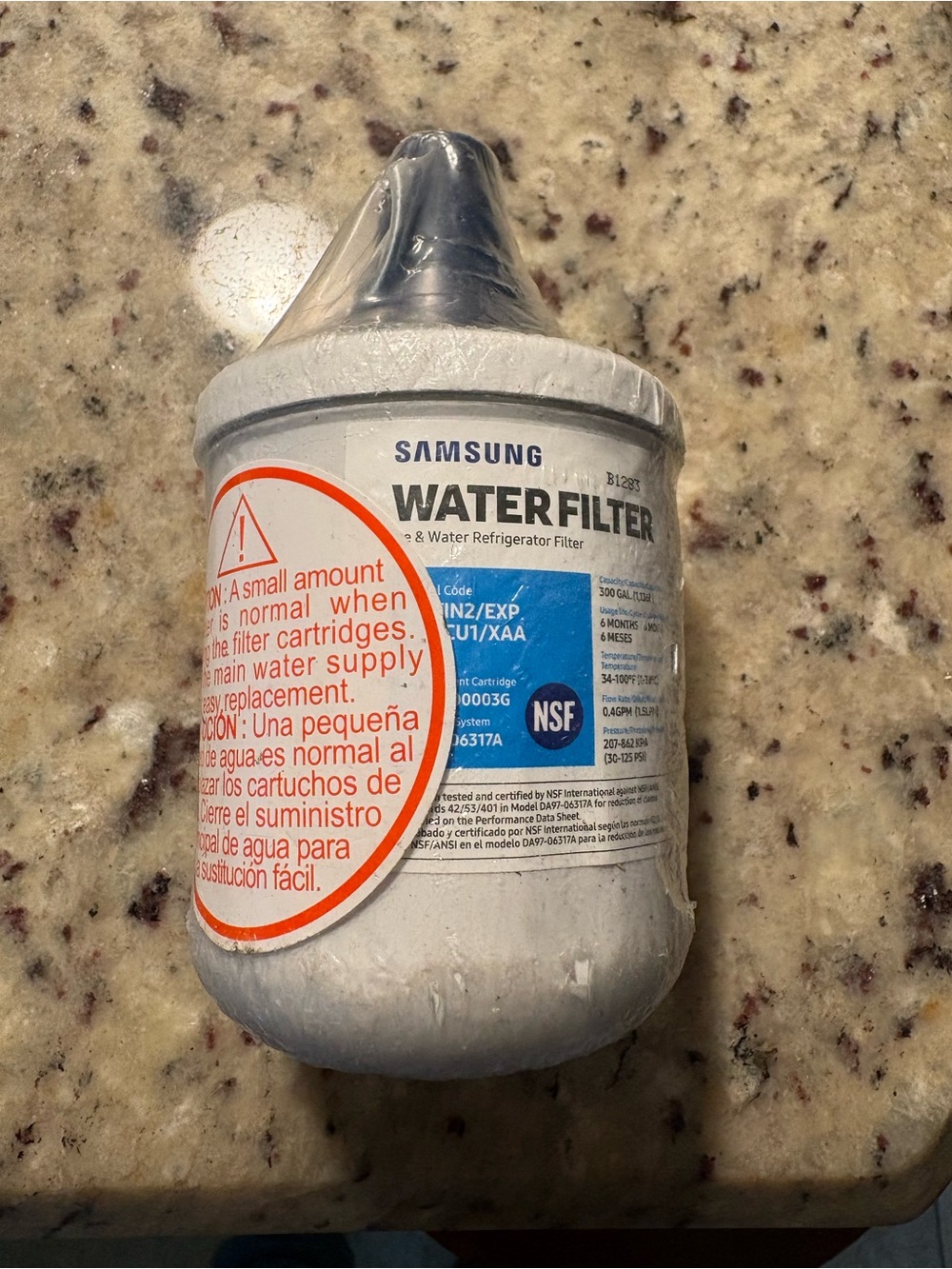 Samsung DA-00003G Water Filter